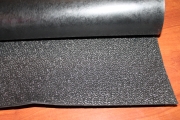 Резина 470*510 (толщина 2,5) рисунок червячок цвет черный