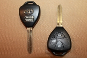 Заготовки для авто ключей с кнопками Toyota 