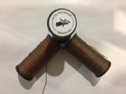 нитка вощенная мокасин т.0,8 цвет коричневый ( 70 метров )