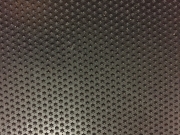 Резина 500*500 (толщина 7,5) чёрная (рисунок звезда,конверт)