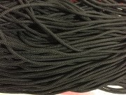 Шнурки круглые 120 см черный
