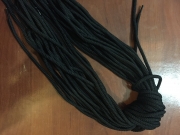 Шнурки круглые  100 см черный