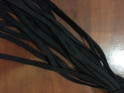 Шнурки плоские  120 см черный