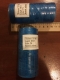 Нитка  мокасин вощенная 100 метров т. 1,0мм голубая ( цвет F76 )