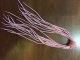 Шнурки тонкие 70 см пурпурный